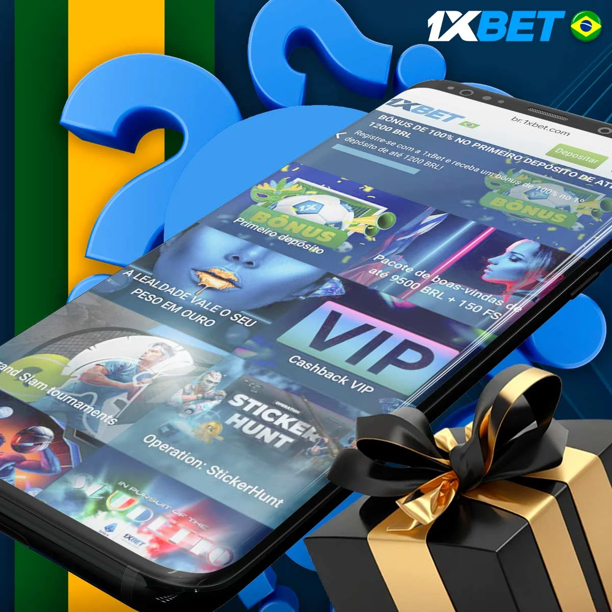 Há algum bónus na 1xBet para instalar a aplicação móvel?