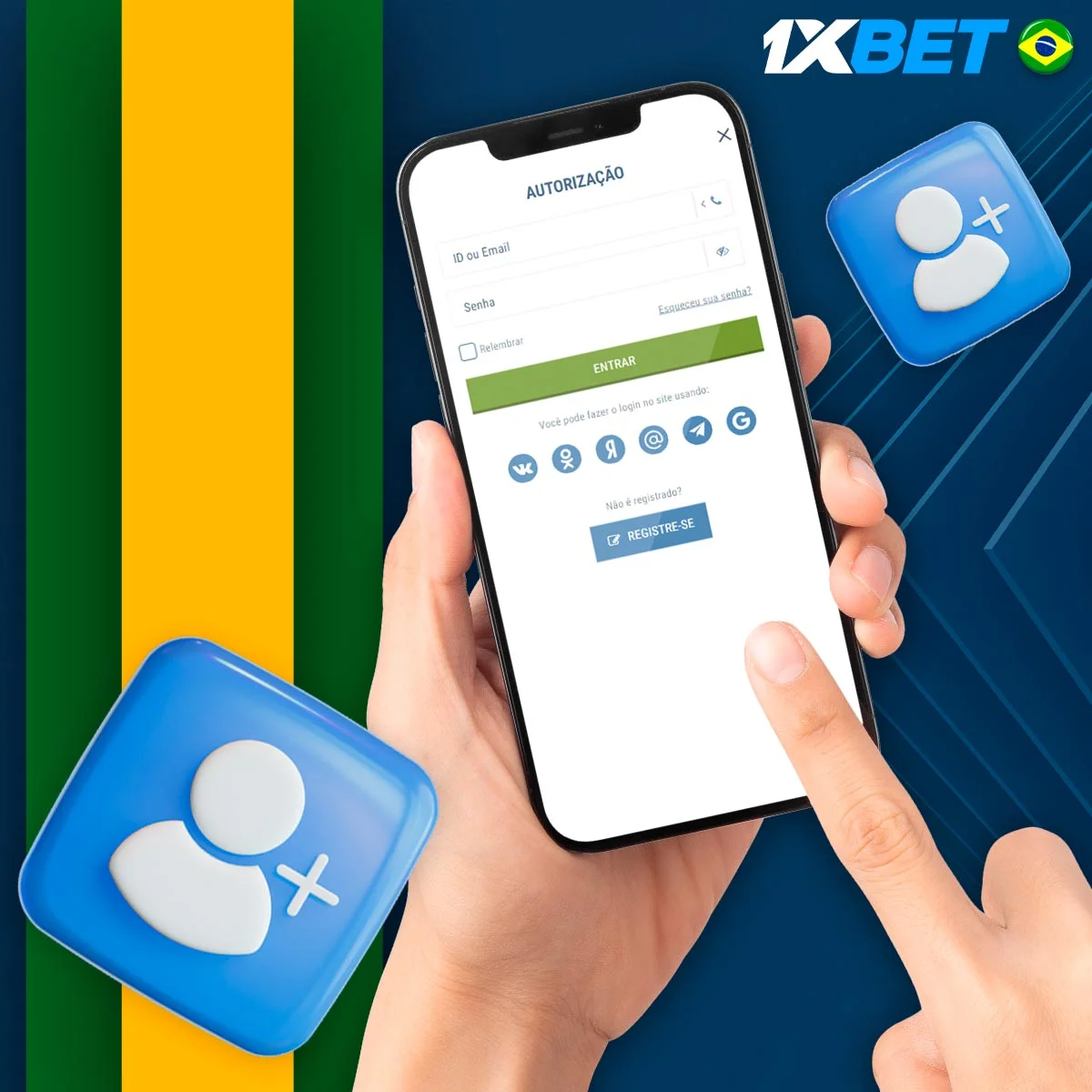 Como aceder à 1xBet através da aplicação móvel?