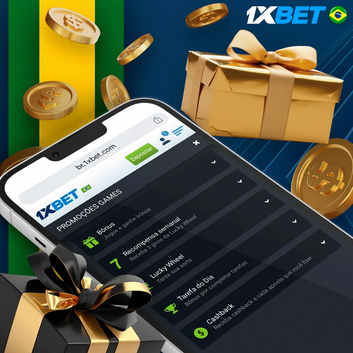 Como funciona o bónus 1xBet?